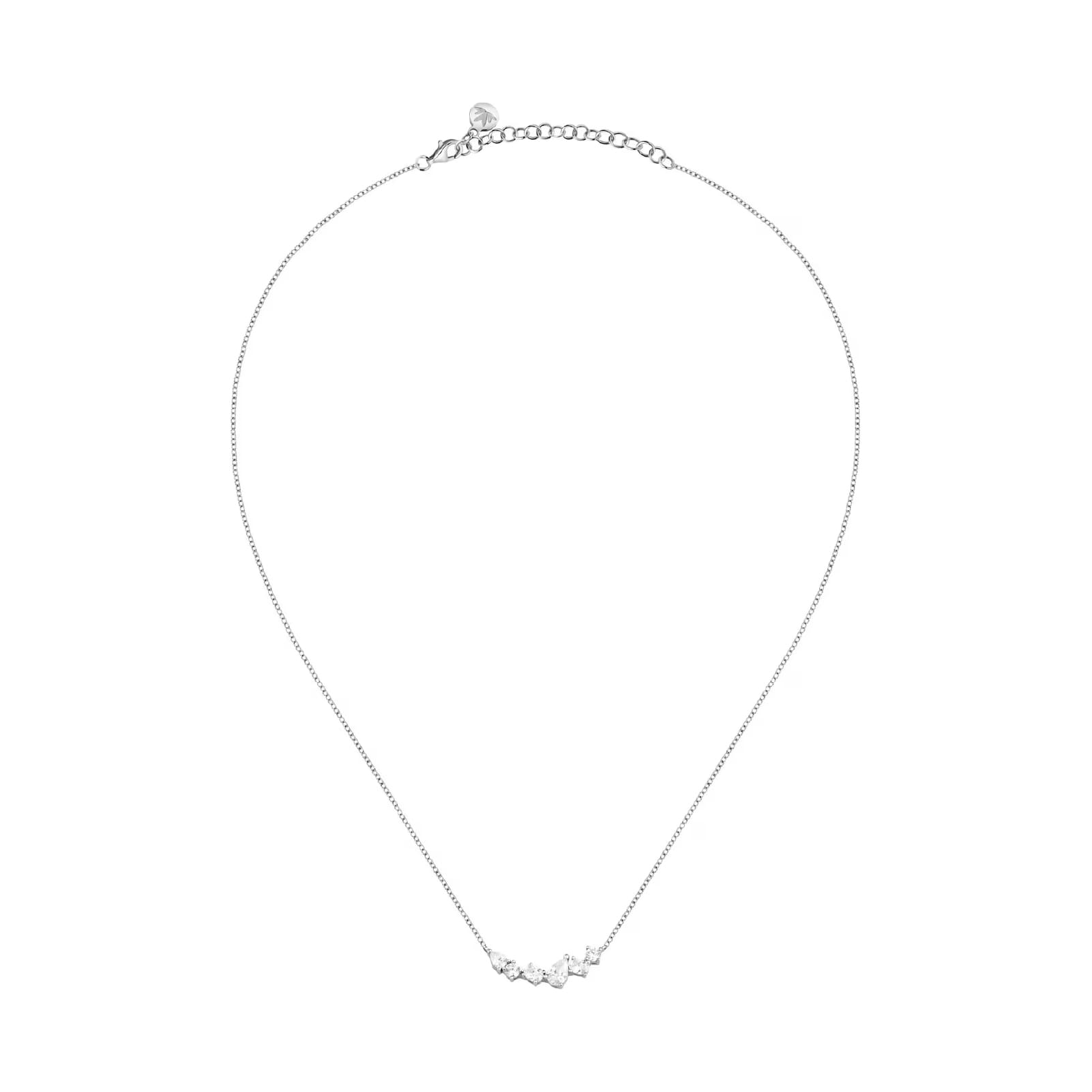Collana catena Morellato Riflessi in argento e zirconi MISURA UNICA