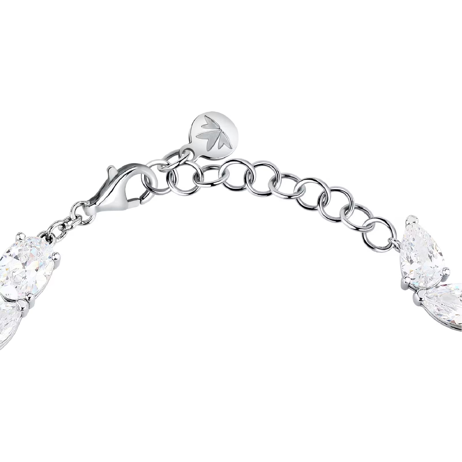 Bracciale con pietre Morellato Riflessi in argento e zirconi 19 cm