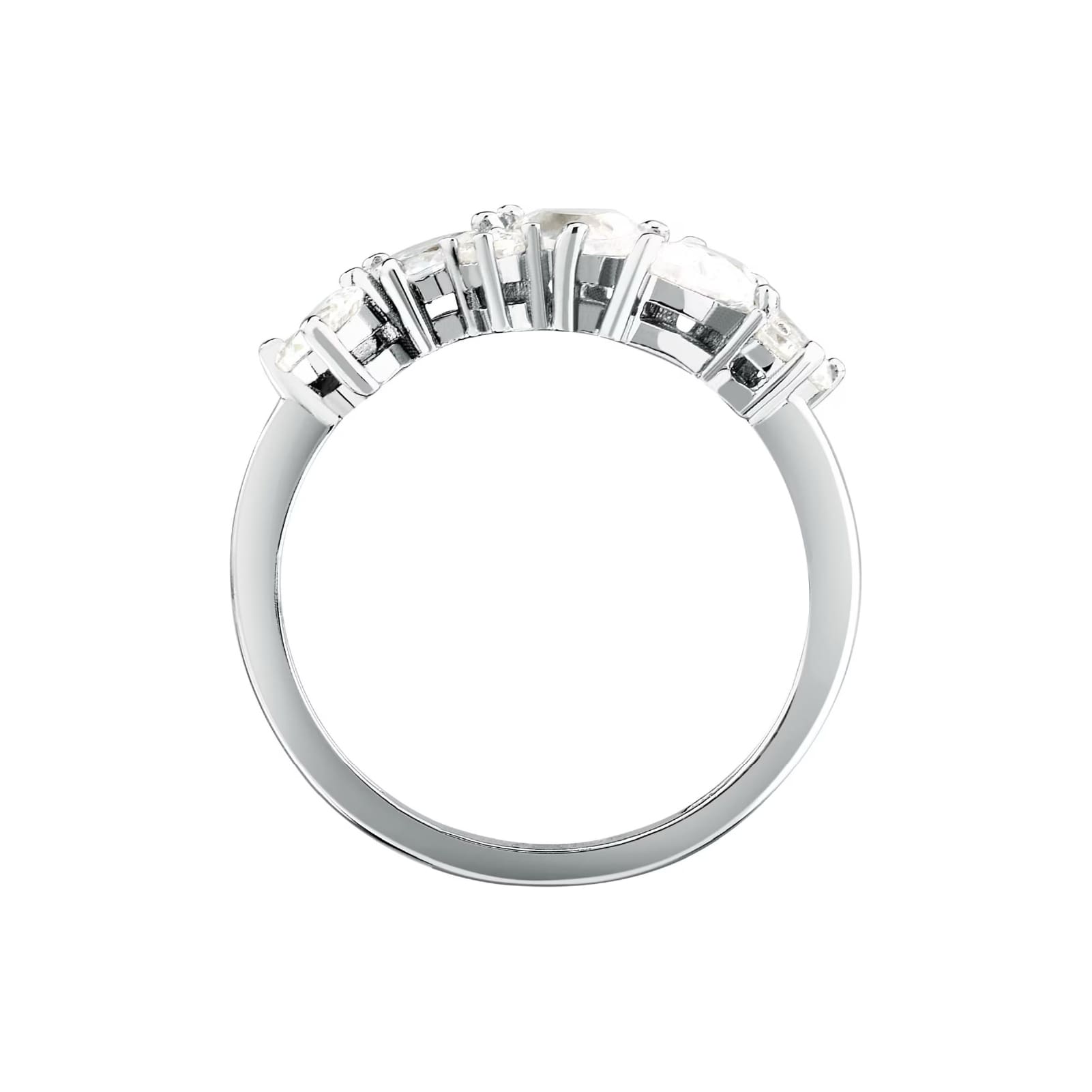Anello con pietre Morellato Riflessi in argento e zirconi 14