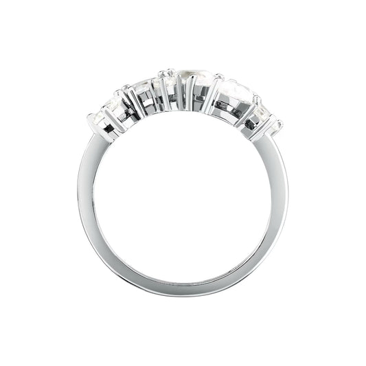 Anello con pietre Morellato Riflessi in argento e zirconi 14