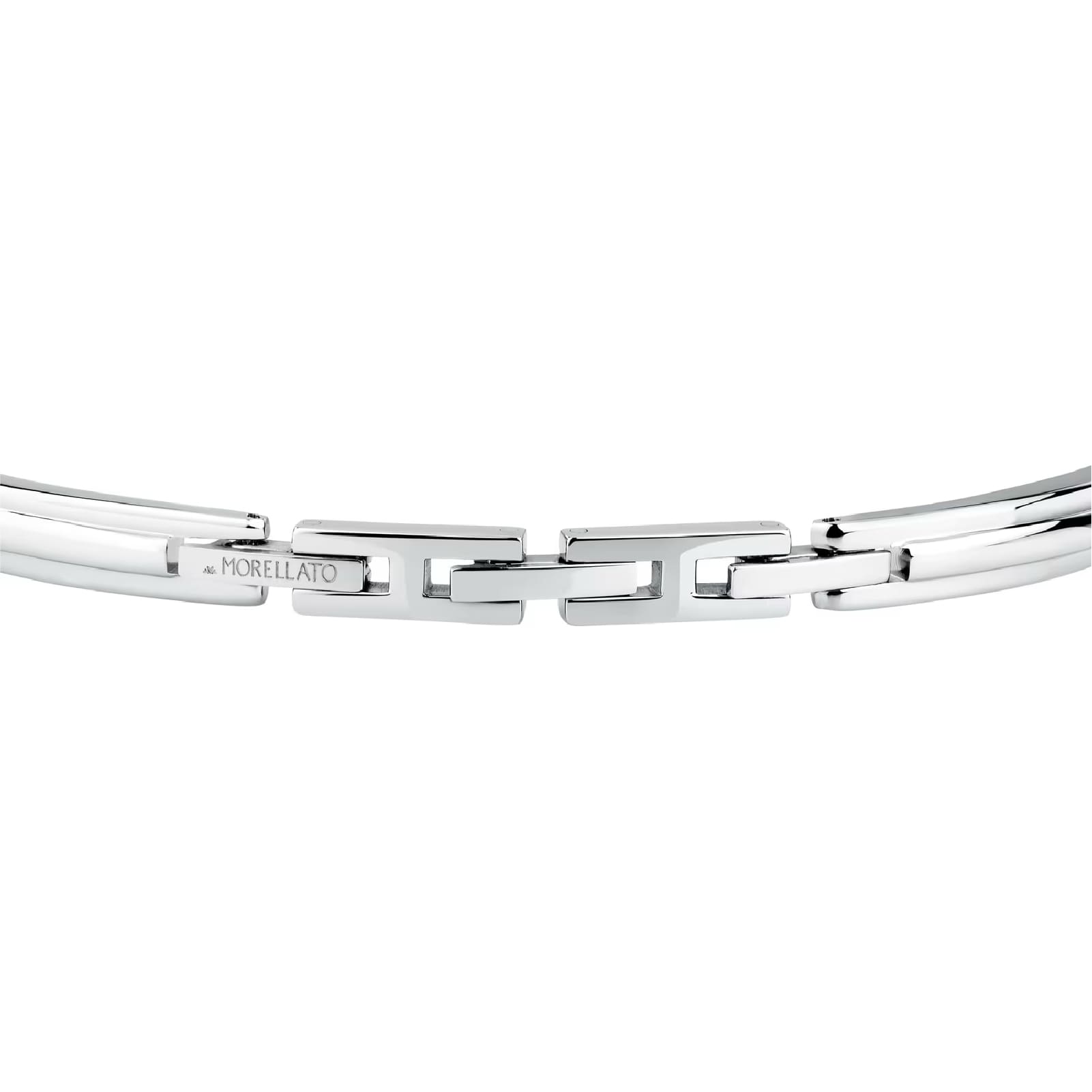Bracciale da uomo Morellato in acciaio e oro 18kt al centro