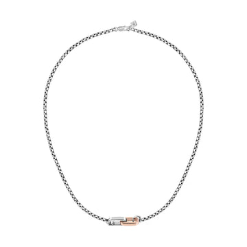 Collana Morellato Motown uomo in acciaio e decoro pvd rosé MISURA UNICA