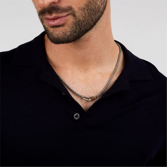 Collana Morellato Motown uomo in acciaio e decoro pvd rosé MISURA UNICA