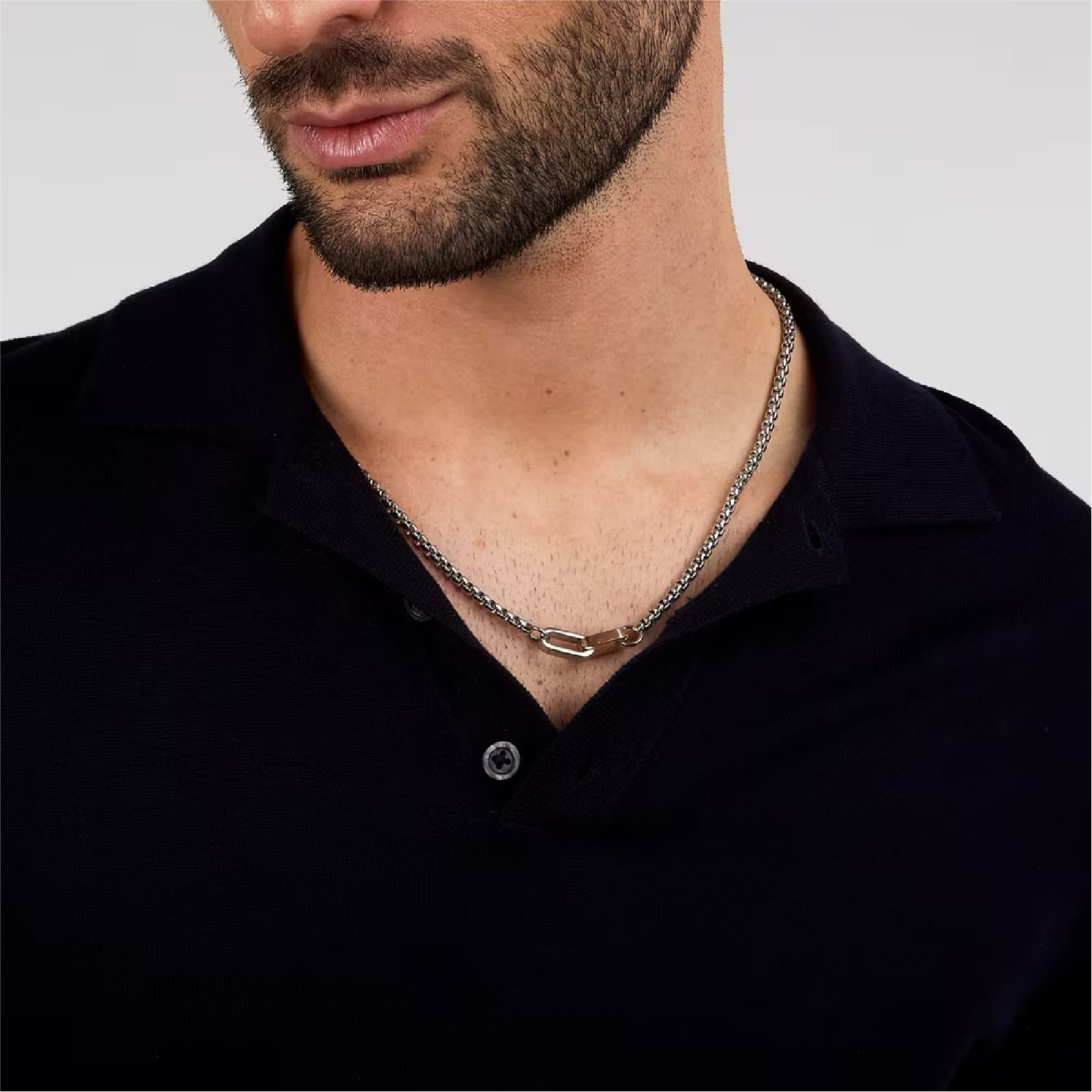 Collana Morellato Motown uomo in acciaio e decoro pvd rosé MISURA UNICA