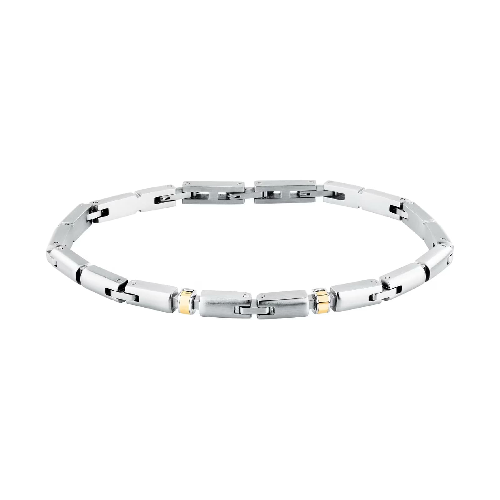 Bracciale catena Morellato Gold in acciaio e oro da uomo 18 cm