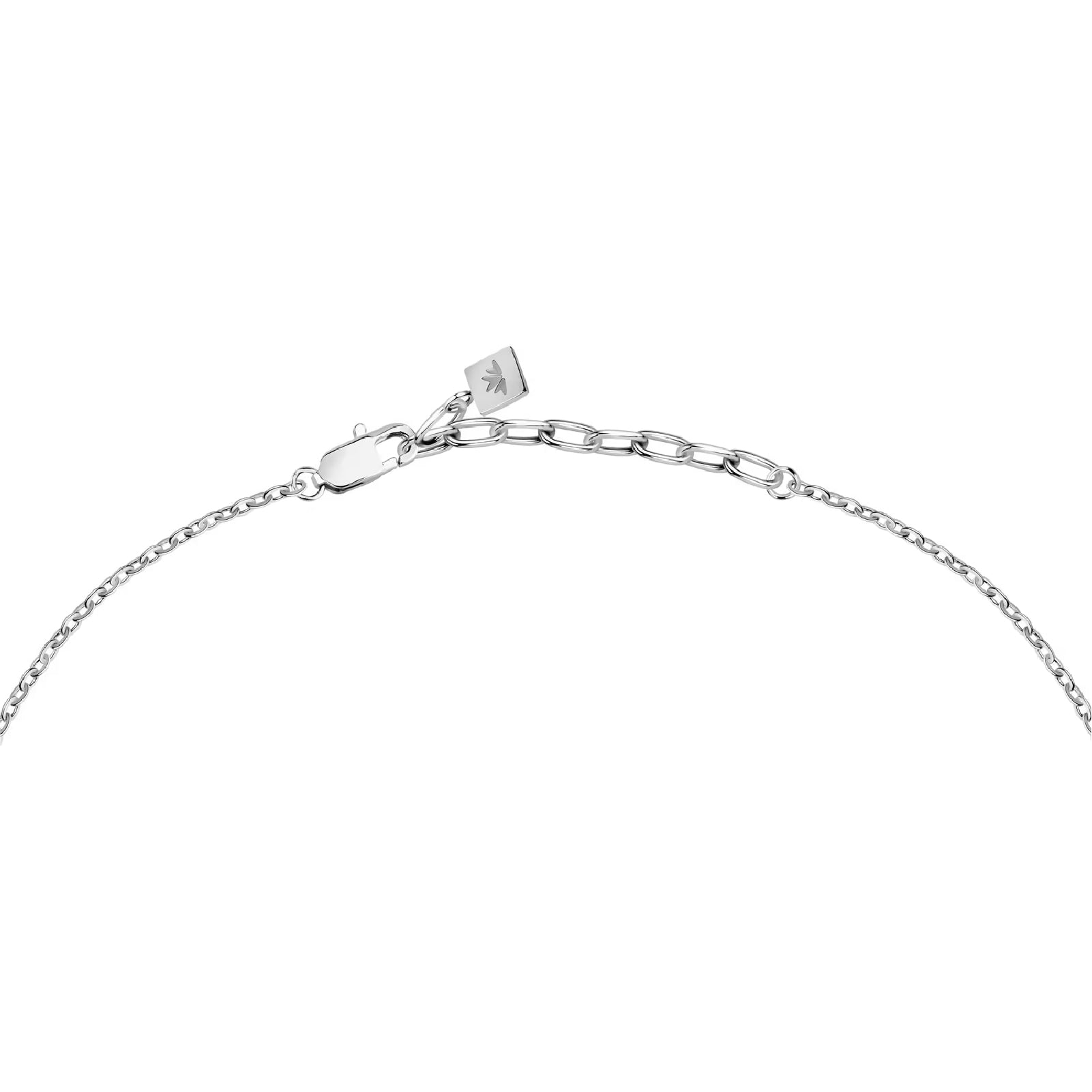 Collana da uomo Morellato Versilia timone con cristalli neri MISURA UNICA