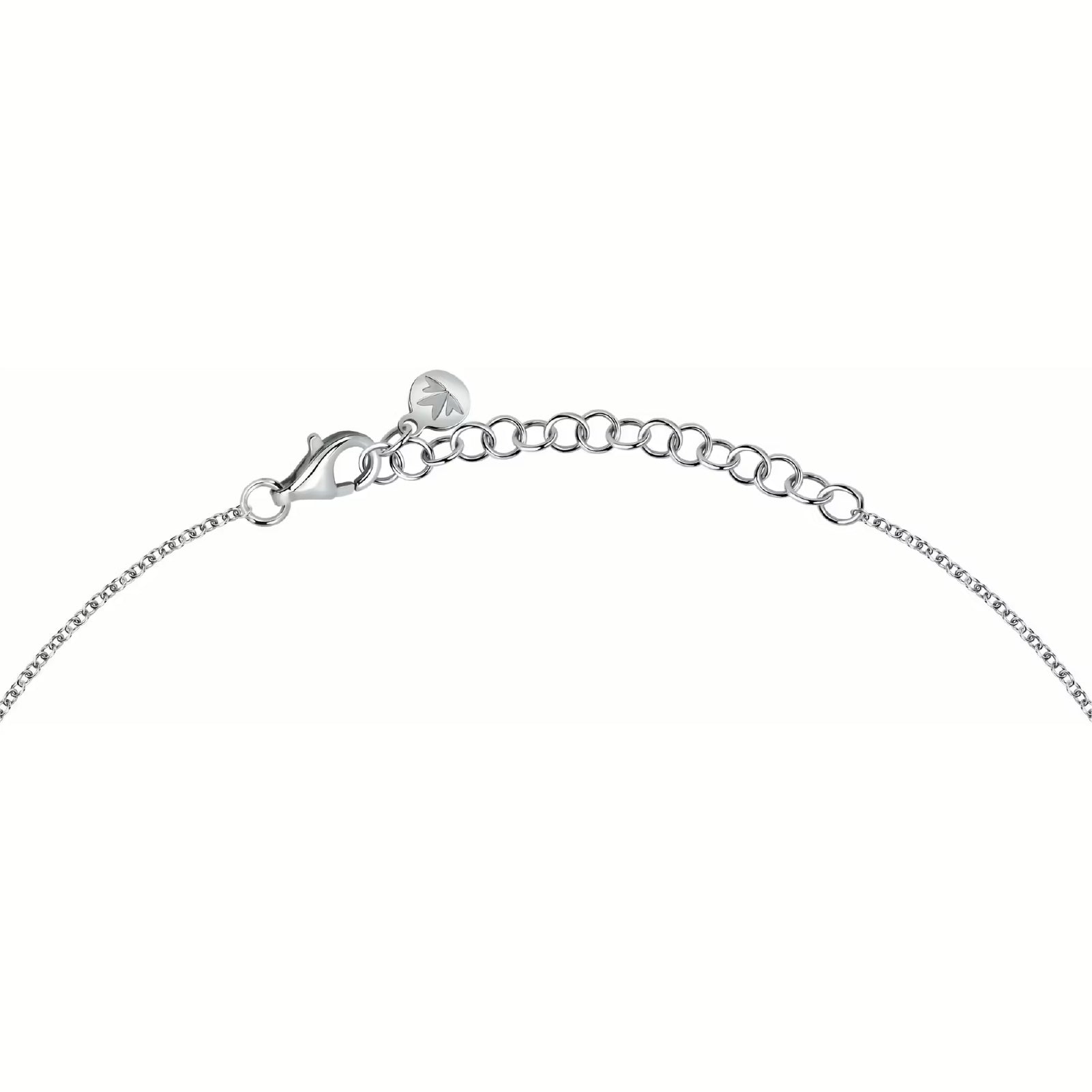 Collana girocollo donna Morellato argento zirconi azzurri MISURA UNICA