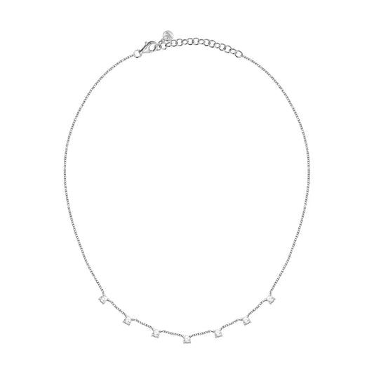 Collana girocollo Morellato argento zirconi bianchi MISURA UNICA