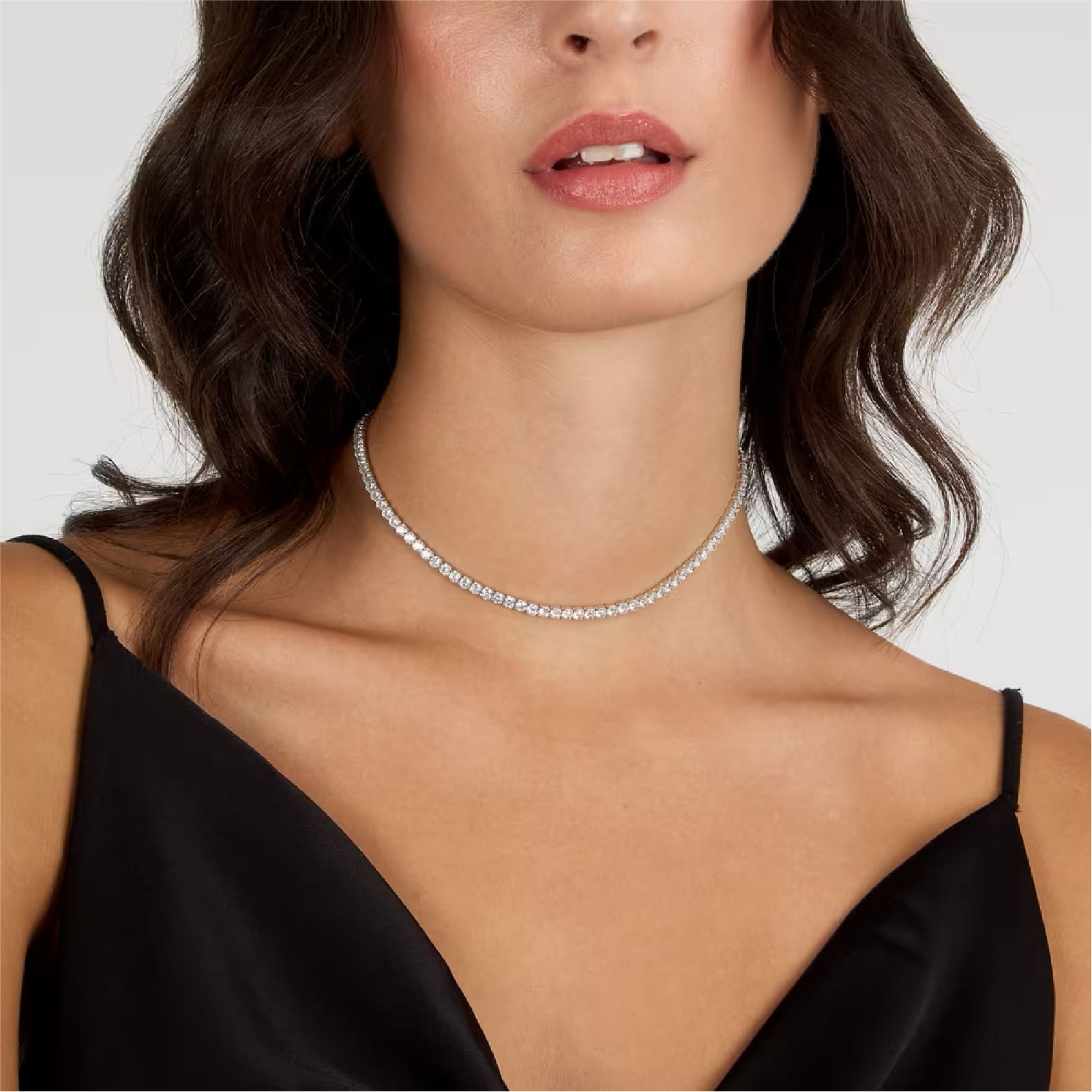 Collana tennis Morellato Tesori in argento e zirconi bianchi MISURA UNICA