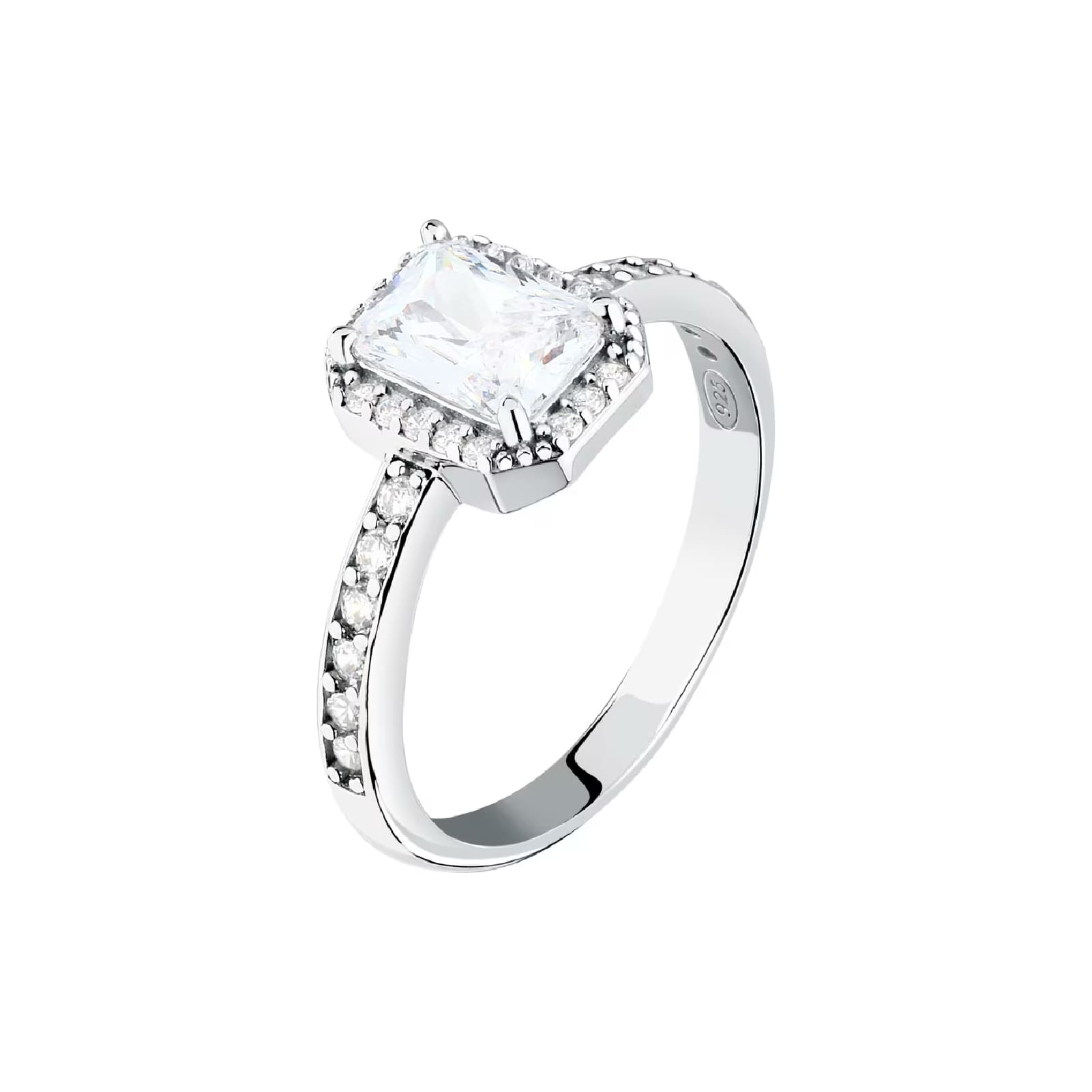 Anello Morellato Tesori da donna in argento e zirconi bianchi 12