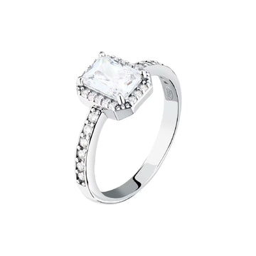 Anello Morellato Tesori da donna in argento e zirconi bianchi 12