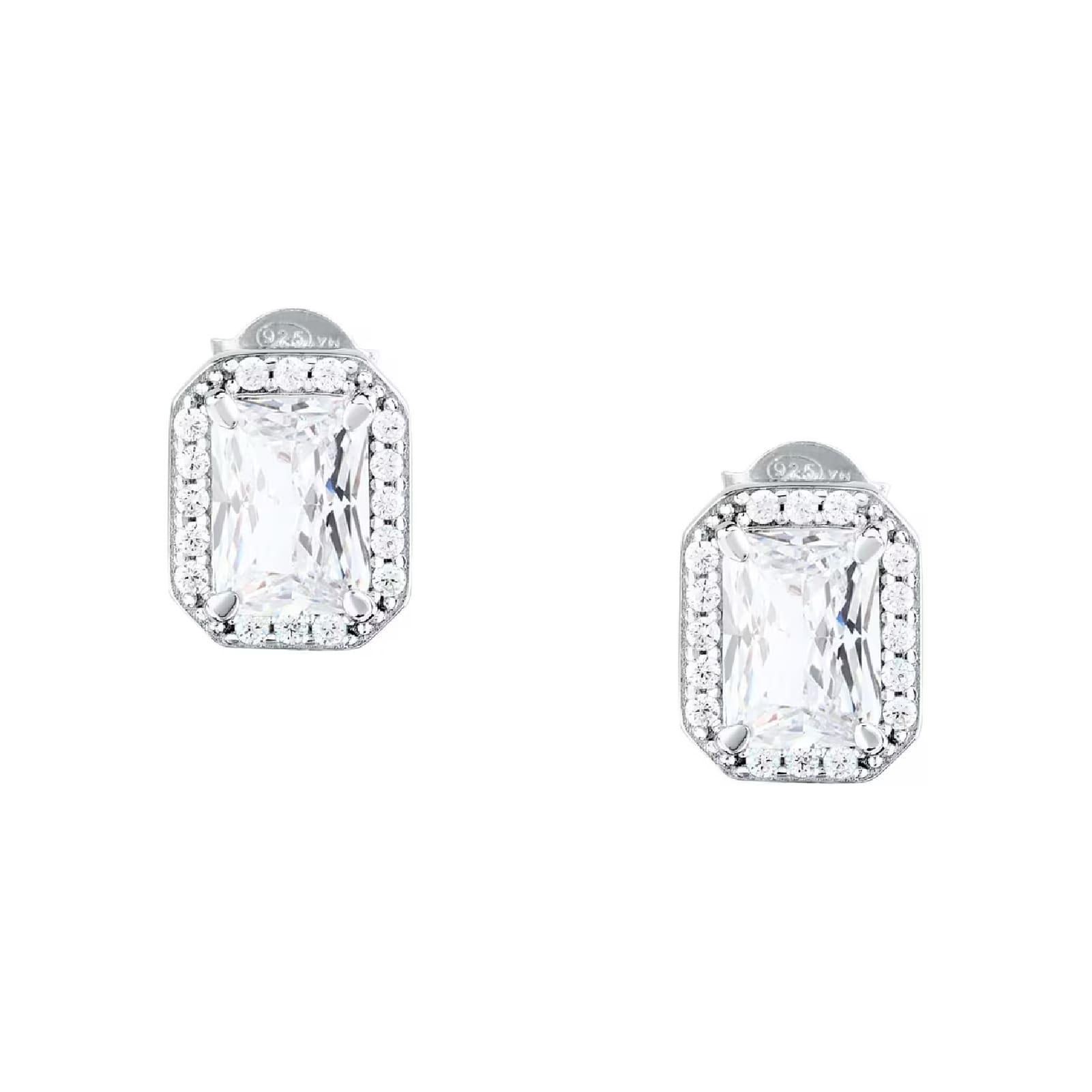 Orecchini Morellato Tesori in argento con zirconi bianchi MISURA UNICA