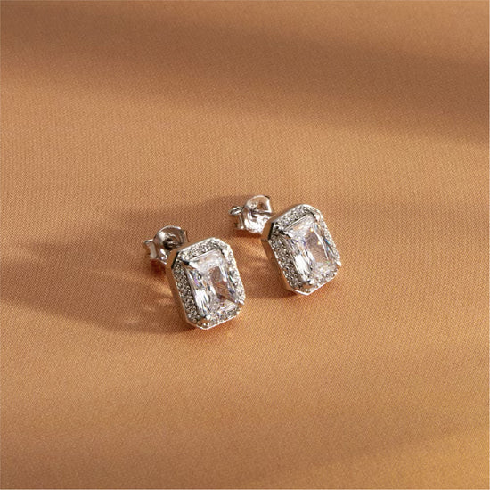 Orecchini Morellato Tesori in argento con zirconi bianchi MISURA UNICA