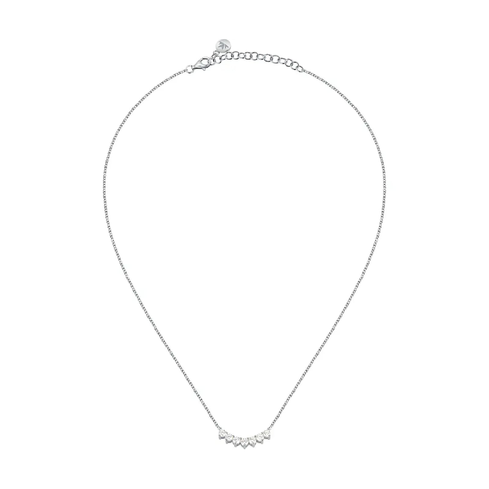 Collana girocollo Morellato Luminosa argento 925 con zirconi MISURA UNICA