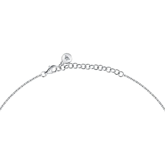 Collana Morellato Luminosa argento e zircone bianco centrale MISURA UNICA
