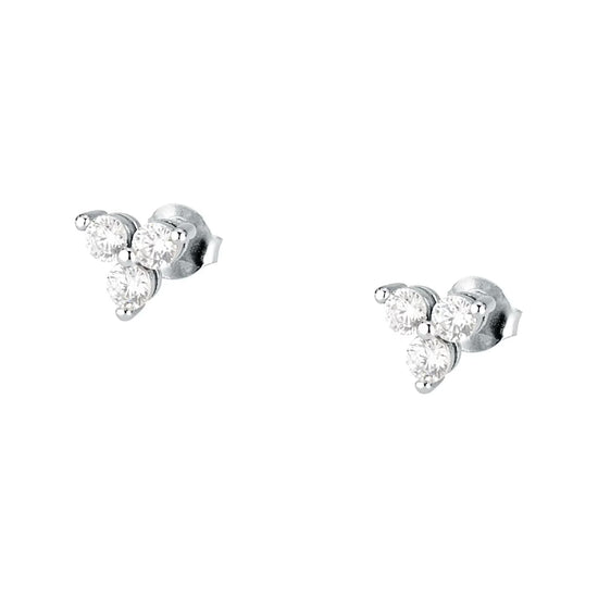 Orecchini a lobo Morellato Luminosa argento 925 con zirconi MISURA UNICA