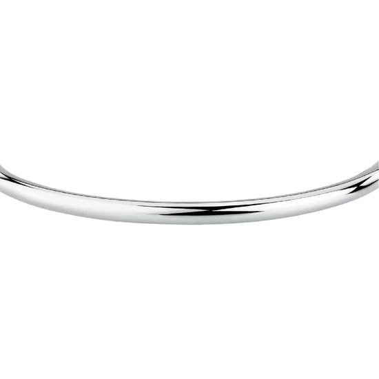 Bracciale bangle Morellato in acciaio con finitura lucida diametro 6 cm