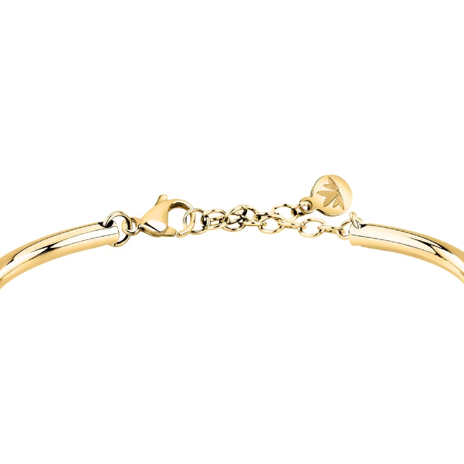 Bracciale Morellato in acciaio dorato con finitura lucida diametro 6 cm