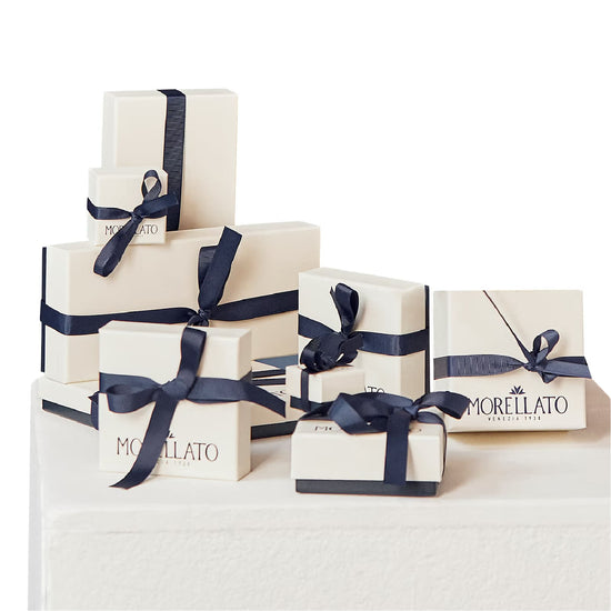 Bracciale Morellato Motown acciaio argento e zirconi neri uomo 21,5 cm