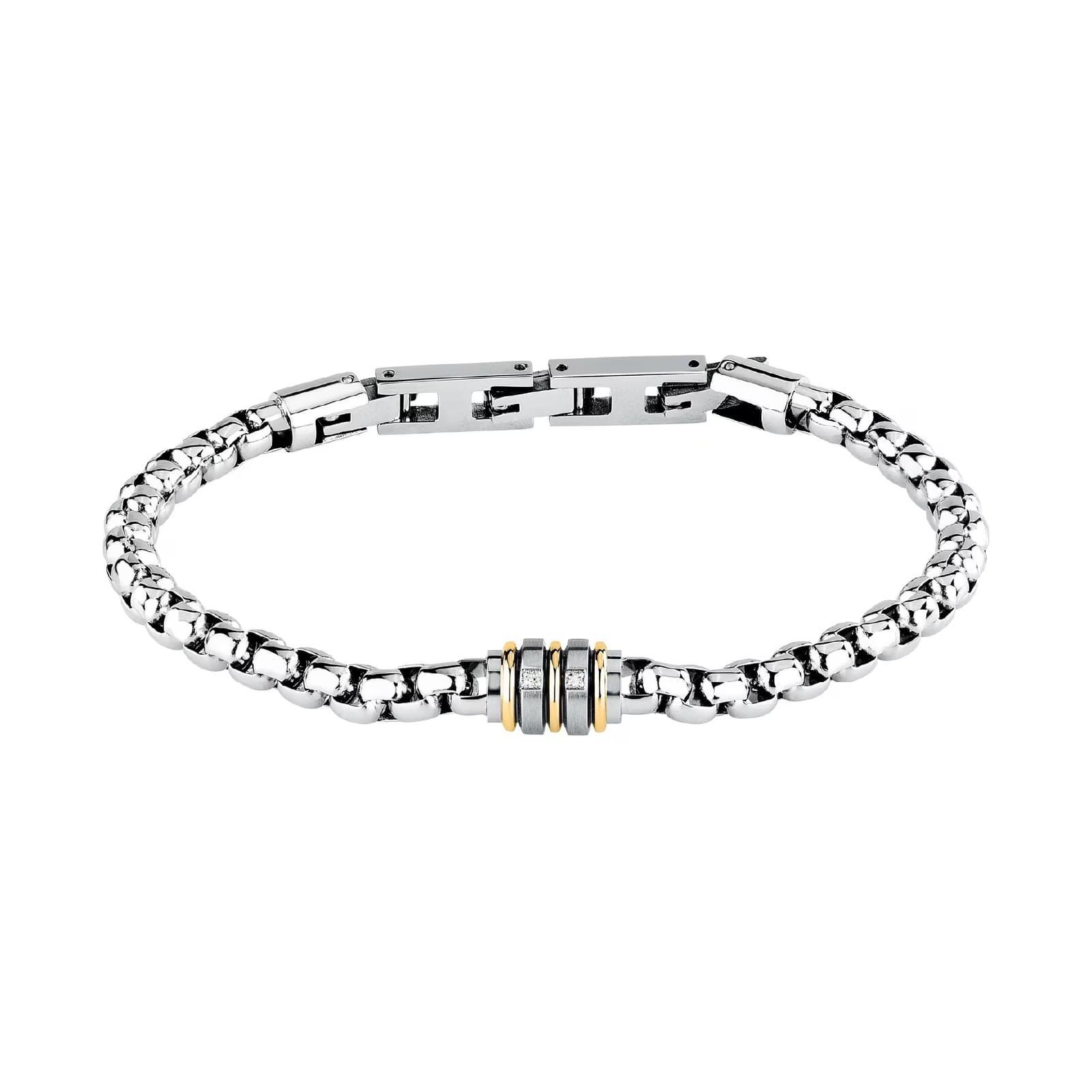 Braccilale catena Morellato Diamonds in argento e diamanti 21,5 cm