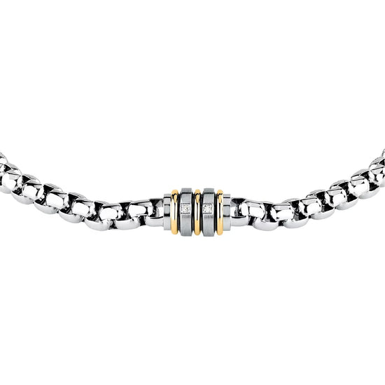 Braccilale catena Morellato Diamonds in argento e diamanti 21,5 cm