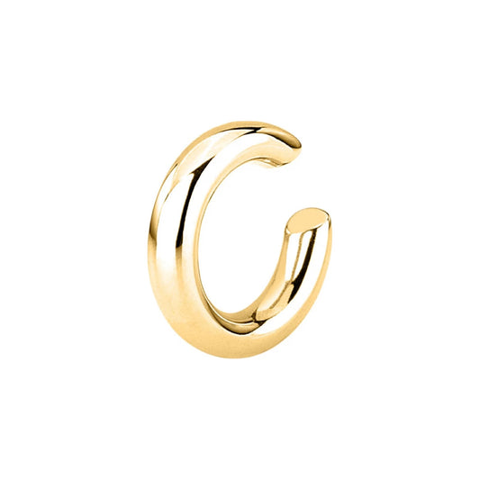 Earcuff Morellato in acciaio dorato liscio da donna MISURA UNICA