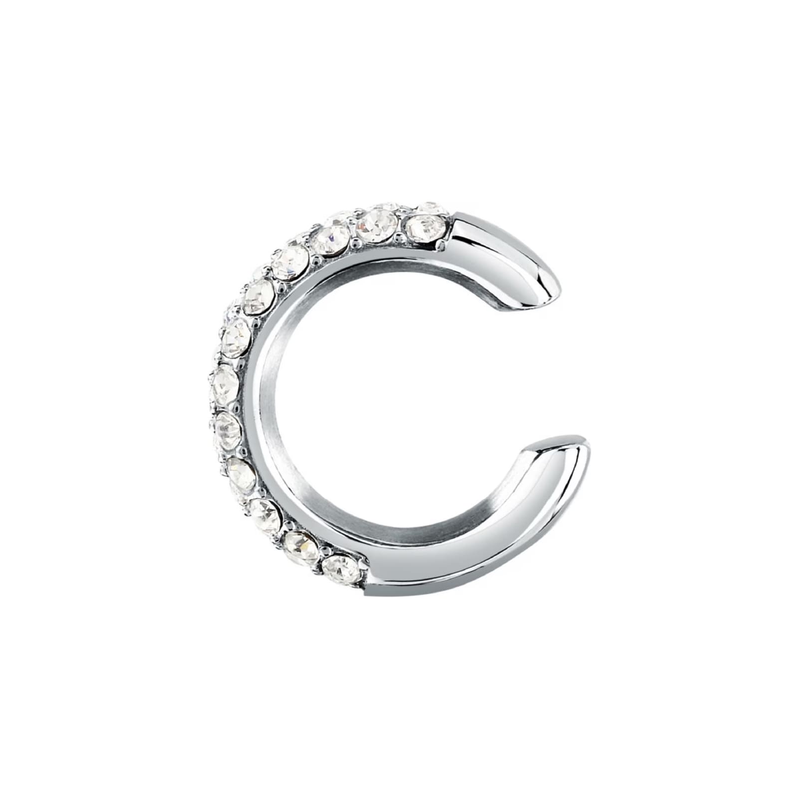 Earcuff Morellato in acciaio con cristalli da donna MISURA UNICA