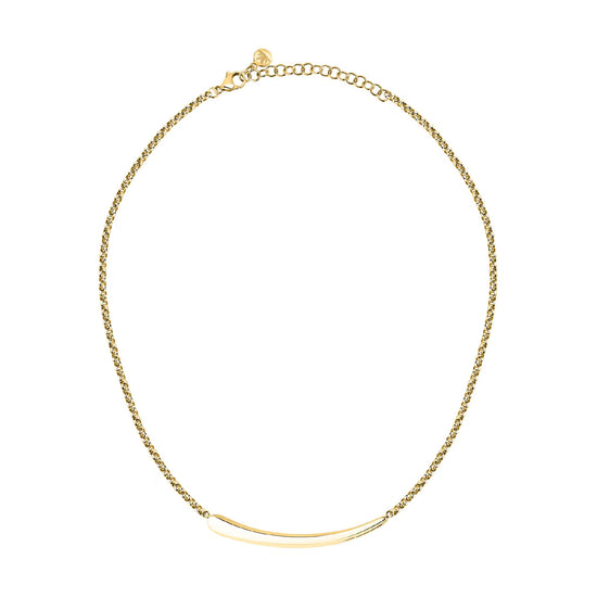 Collana girocollo donna Morellato Design acciaio e pvd oro MISURA UNICA