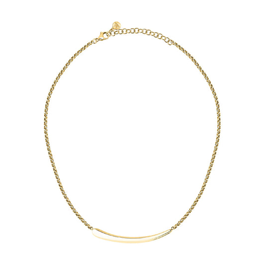 Collana girocollo donna Morellato Design acciaio e pvd oro MISURA UNICA