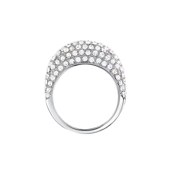 Anello donna Morellato Design acciaio e cristalli bianchi 12