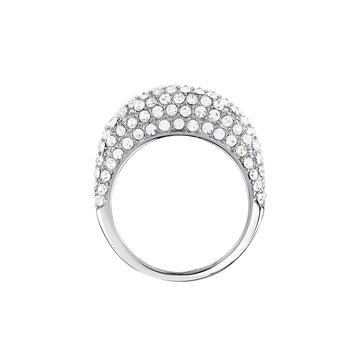 Anello donna Morellato Design acciaio e cristalli bianchi 12