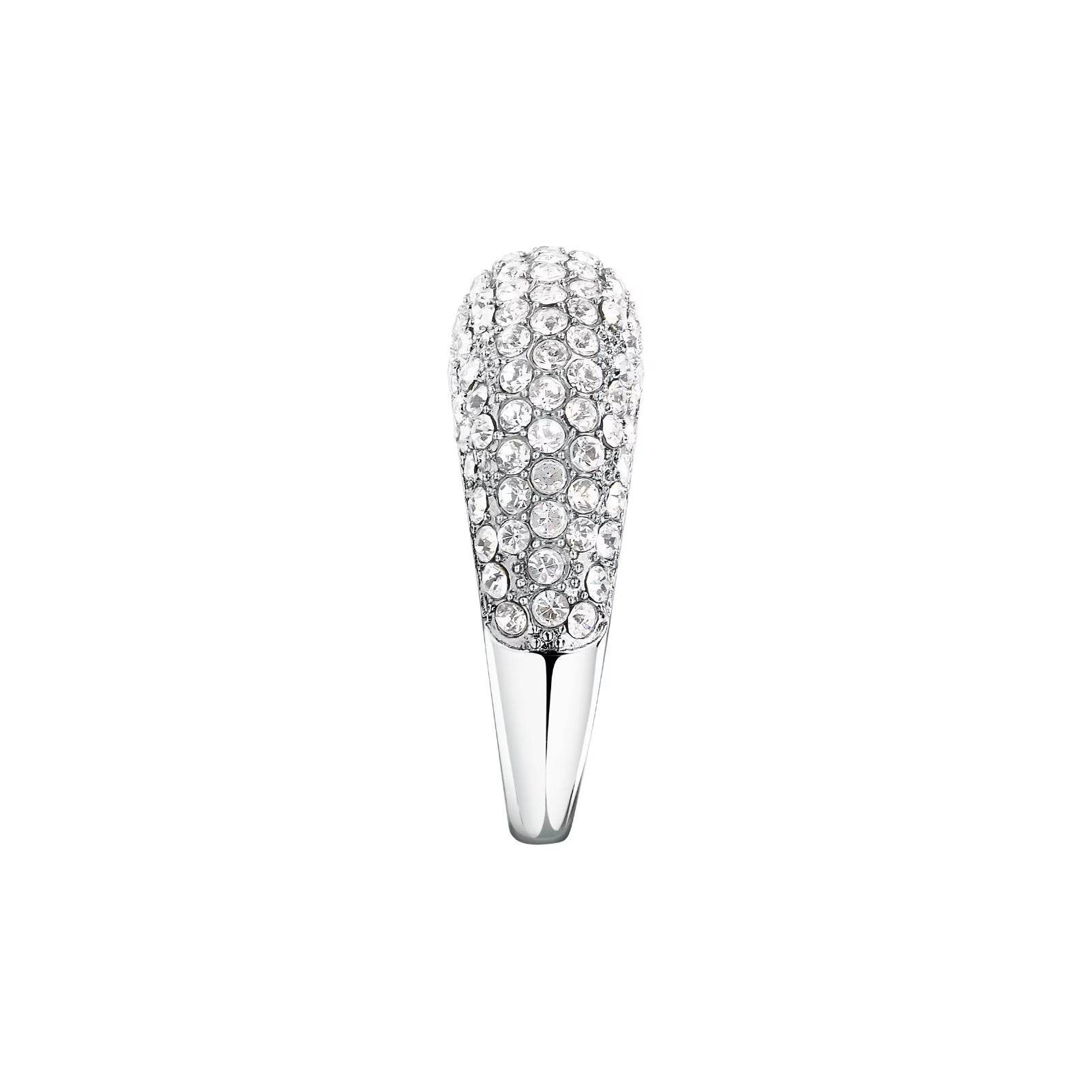 Anello donna Morellato Design acciaio e cristalli bianchi 12