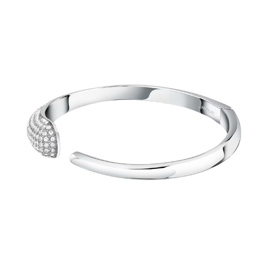 Bracciale apribile donna Morellato Design con cristalli bianchi DIAMETRO 56 X 46 MM