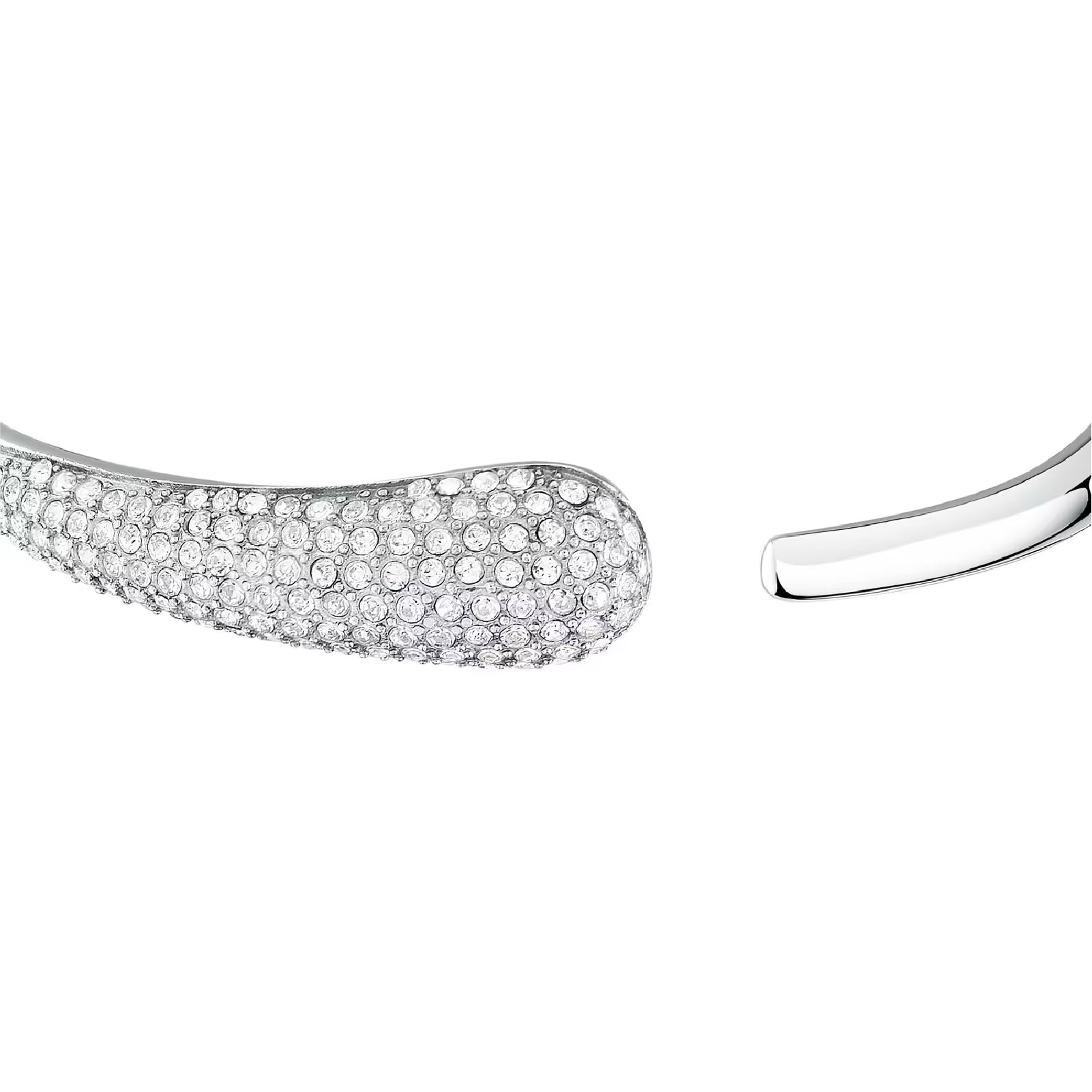 Bracciale apribile donna Morellato Design con cristalli bianchi DIAMETRO 56 X 46 MM