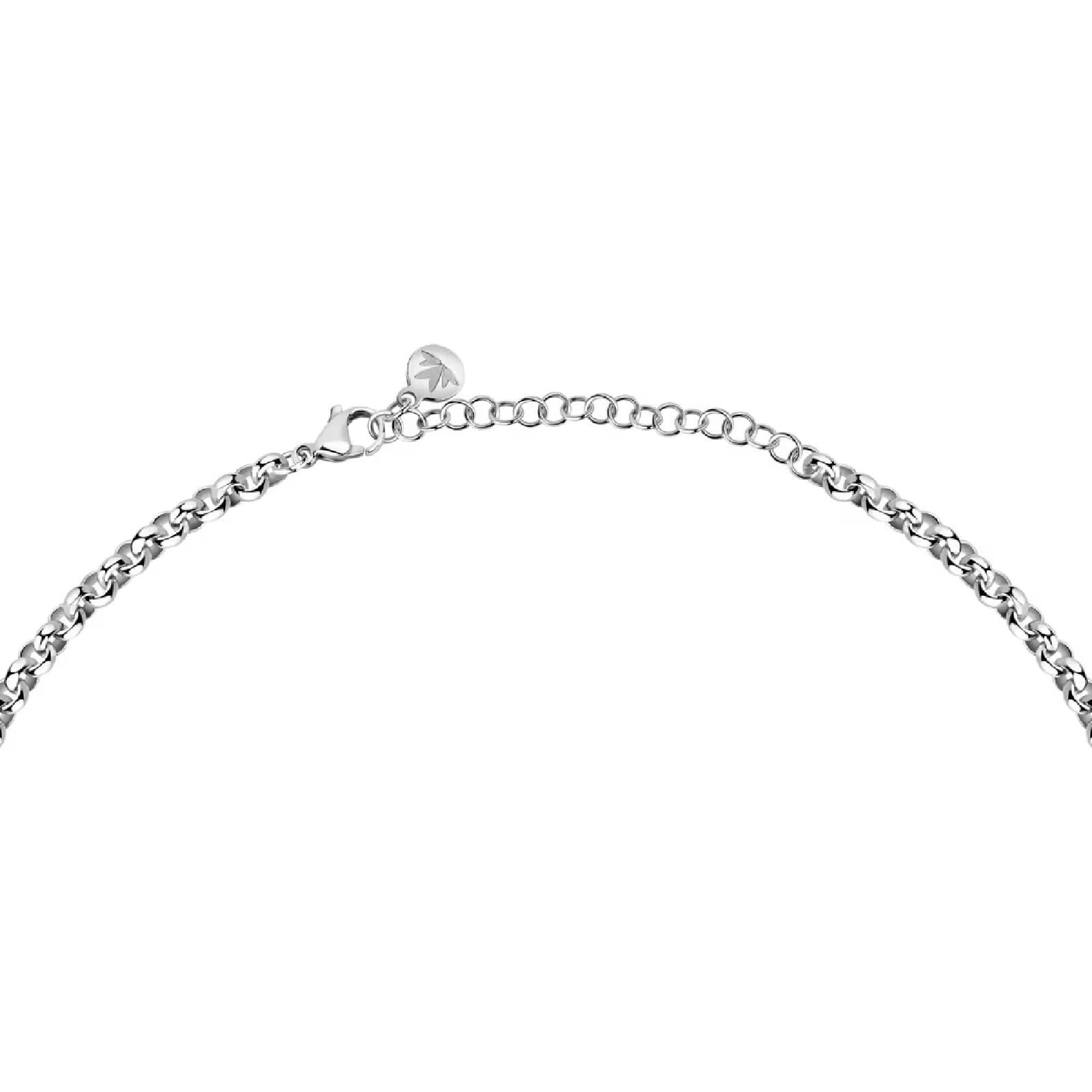 Collana da donna Morellato in acciaio rodiato con cristalli MISURA UNICA