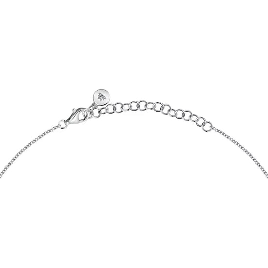 Collana Morellato argento con pendenti in pavé di zirconi MISURA UNICA