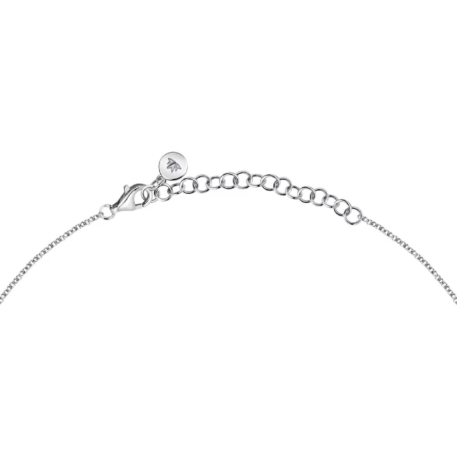 Collana Morellato argento con pendenti in pavé di zirconi MISURA UNICA