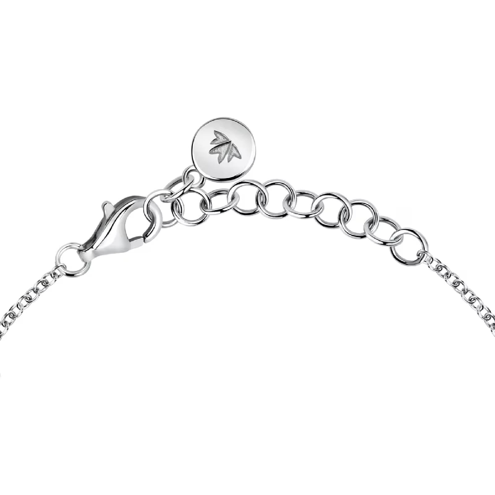 Bracciale Morellato argento con elementi in pavé di zirconi Regolabile 16-19 cm