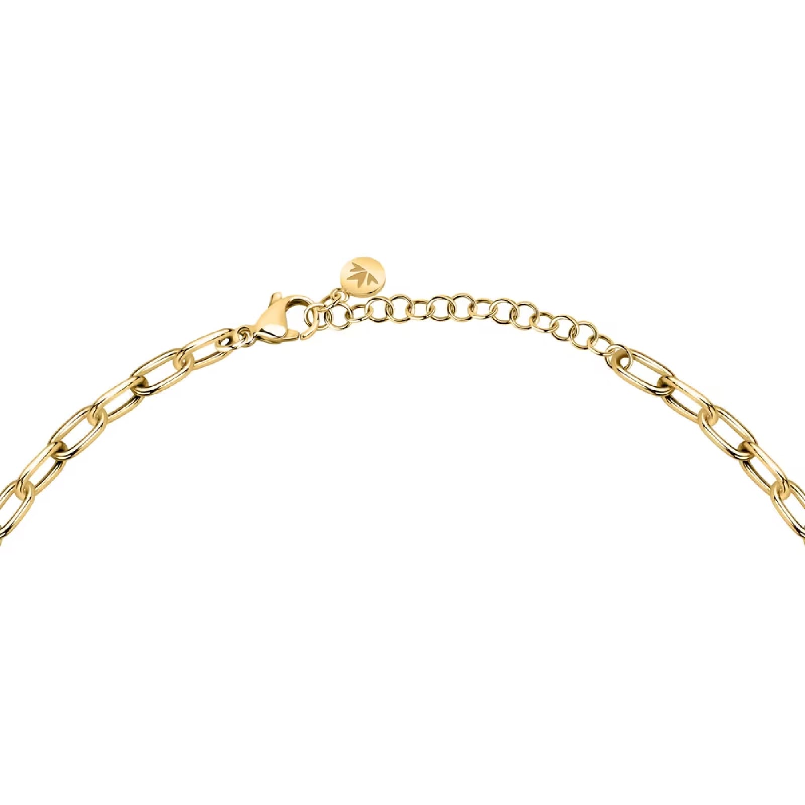 Collana girocollo Morellato in acciaio dorato con cristalli MISURA UNICA