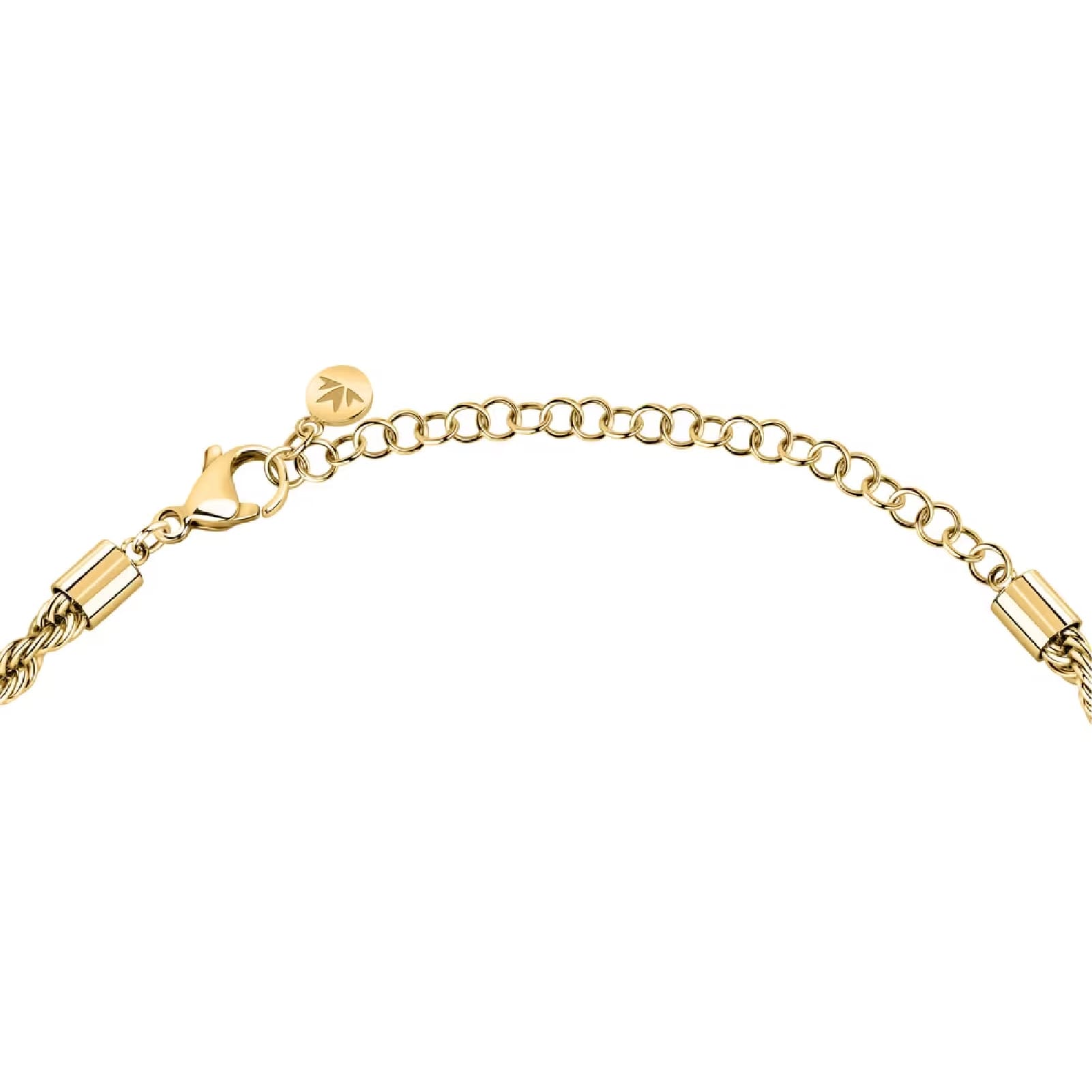 Collana girocollo Morellato in acciaio dorato intreccio MISURA UNICA