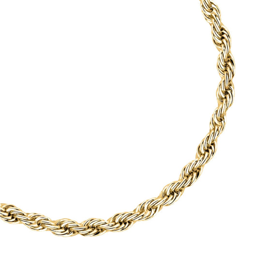 Bracciale catena Morellato in acciaio dorato con intreccio Regolabile 16-19 cm