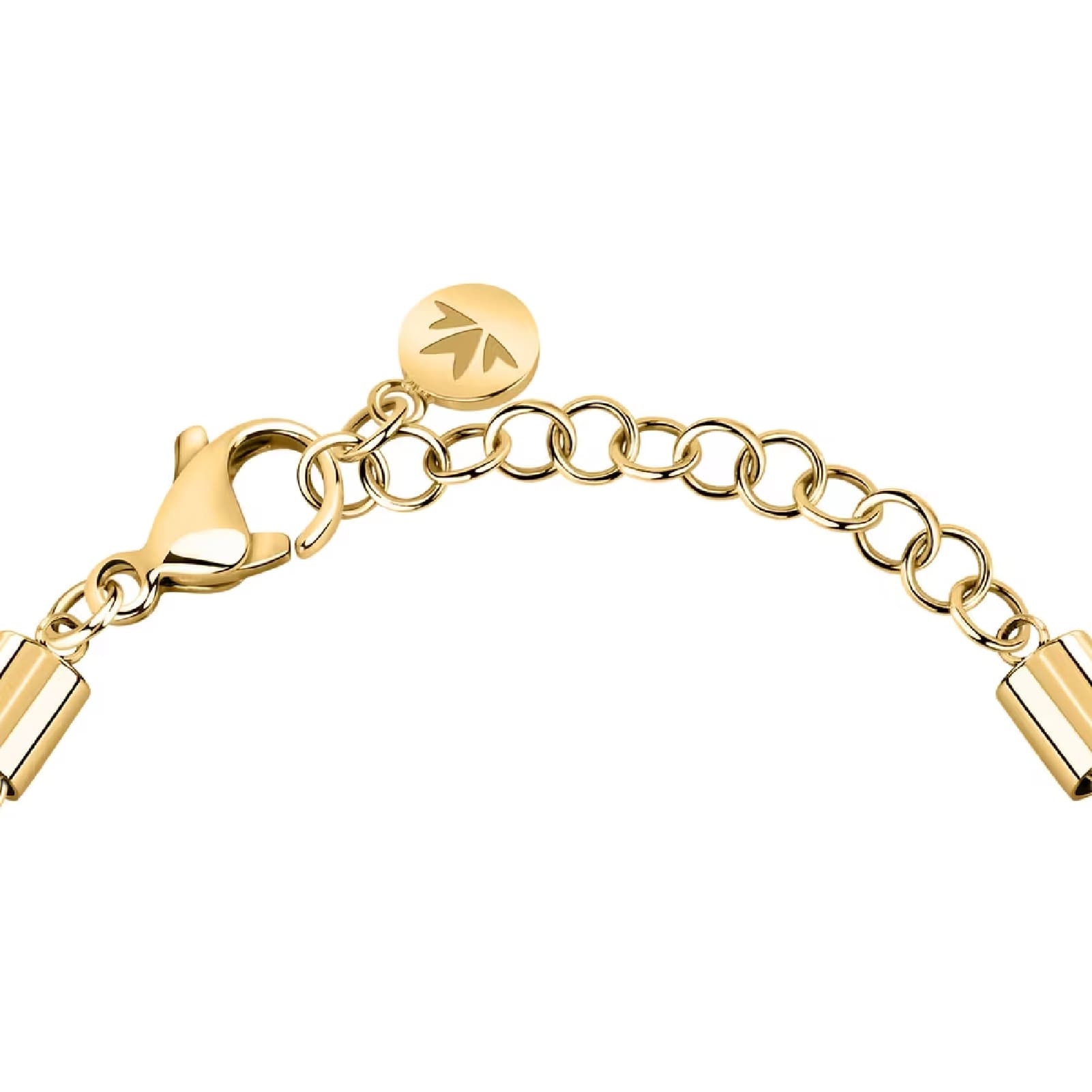Bracciale catena Morellato in acciaio dorato con intreccio Regolabile 16-19 cm