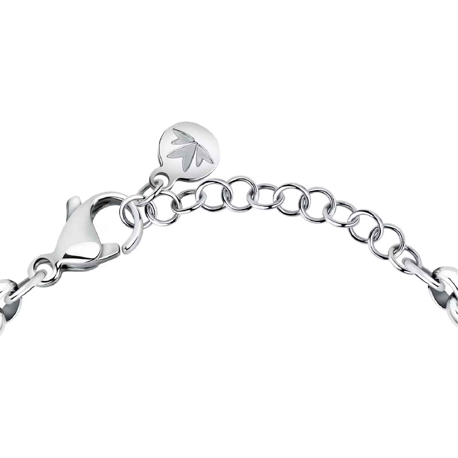 Bracciale catena Morellato Vintage in acciaio e cristalli 19 cm