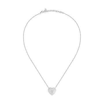 Collana girocollo Morellato in argento con pendente cuore MISURA UNICA