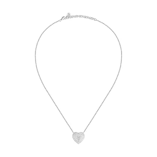 Collana girocollo Morellato in argento con pendente cuore MISURA UNICA