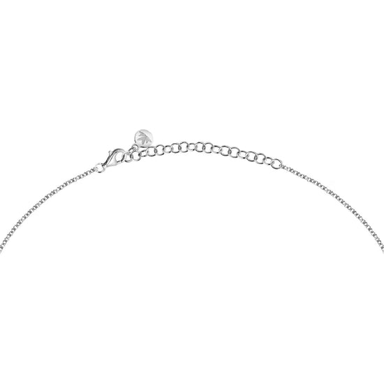 Collana girocollo Morellato in argento con cuore e zirconi MISURA UNICA