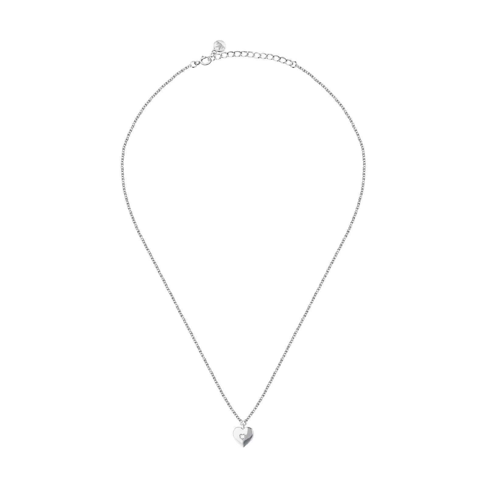 Collana girocollo Morellato Dono argento 925 pendente cuore MISURA UNICA