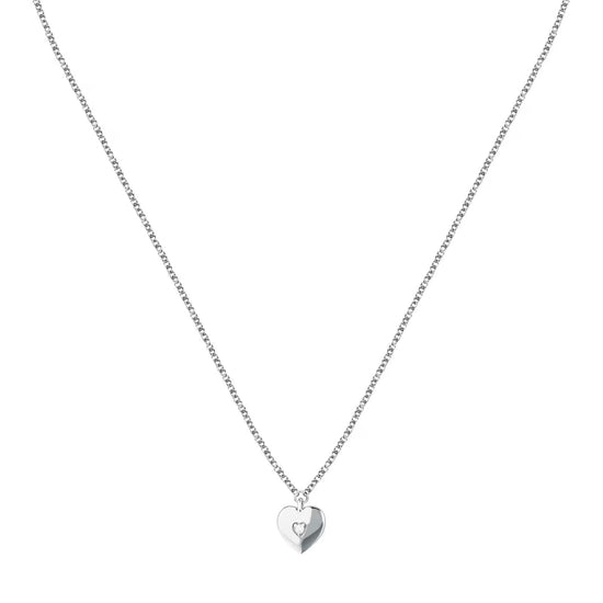 Collana girocollo Morellato Dono argento 925 pendente cuore MISURA UNICA