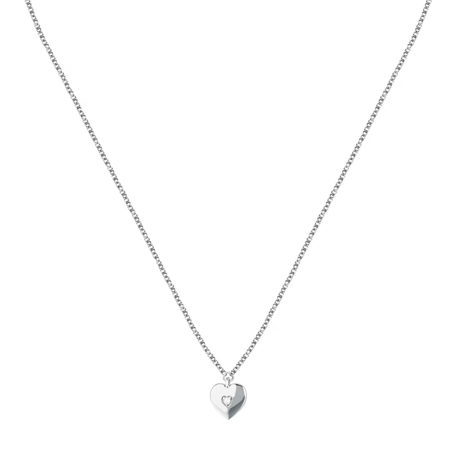 Collana girocollo Morellato Dono argento 925 pendente cuore MISURA UNICA