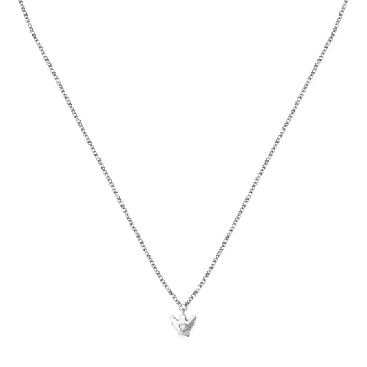 Collana girocollo Morellato Dono argento 925 pendente angelo MISURA UNICA